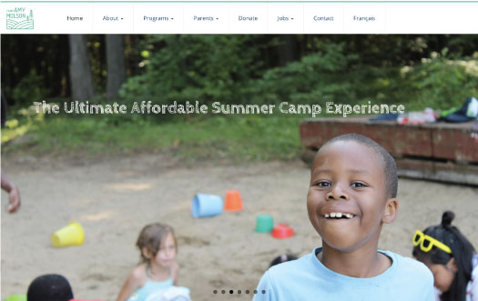 Summer Camp website by Perpetual Solution