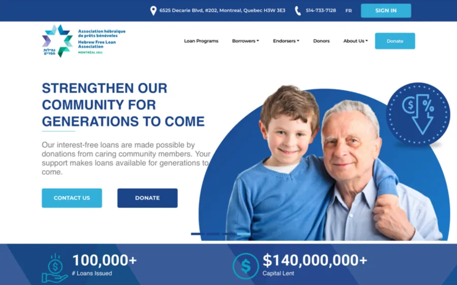 HFLA Montreal website